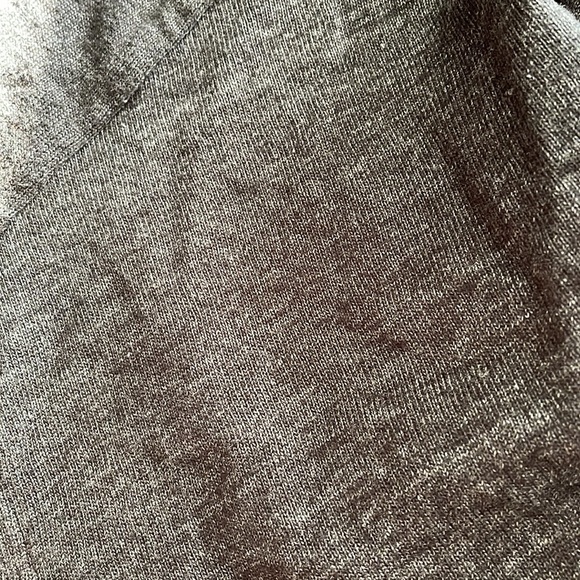 Splendid cardigan sweater open waterfall shawl front charcoal grey nwot size s - Picture 5 of 5